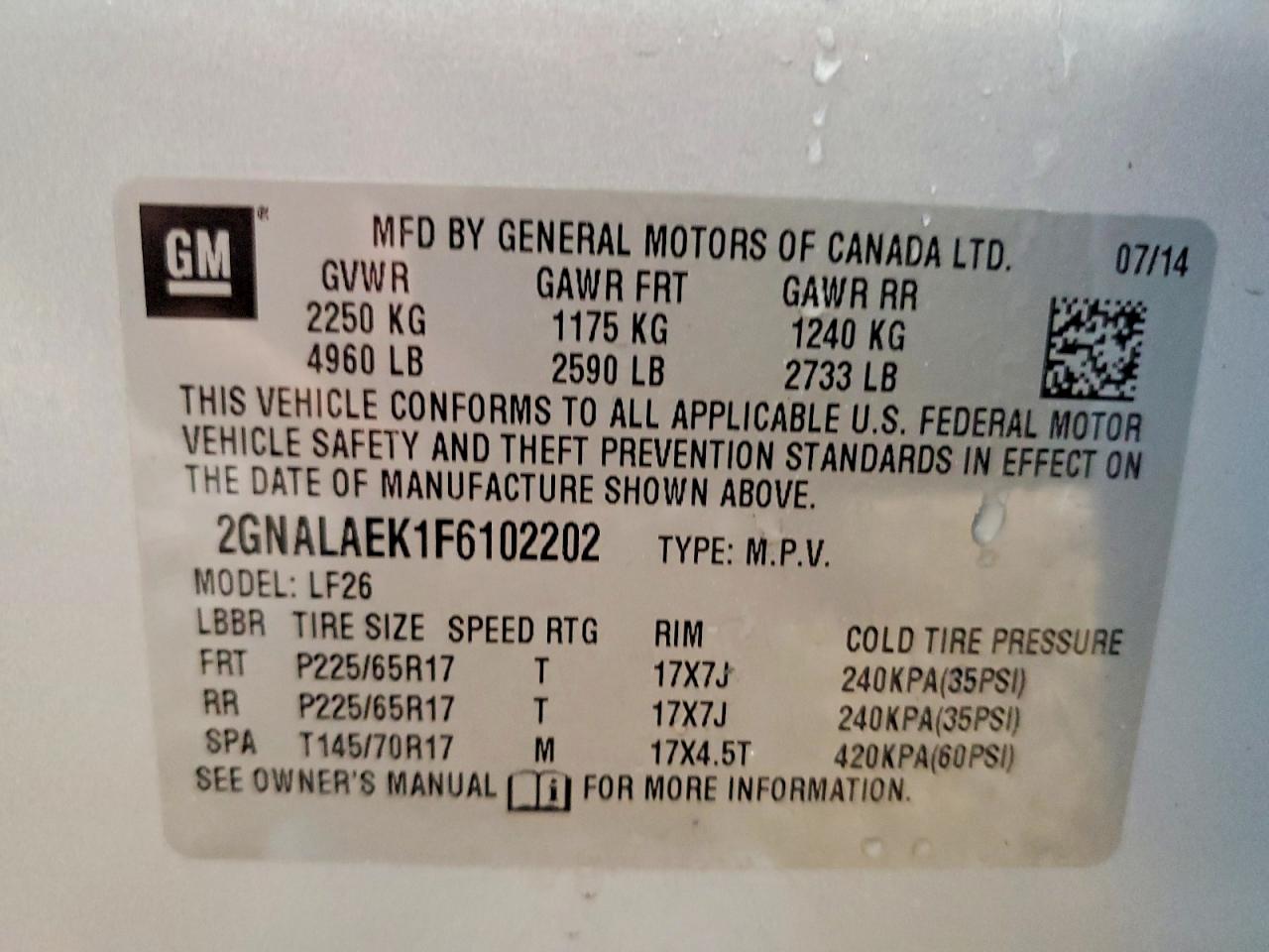 Chevrolet Equinox Ls