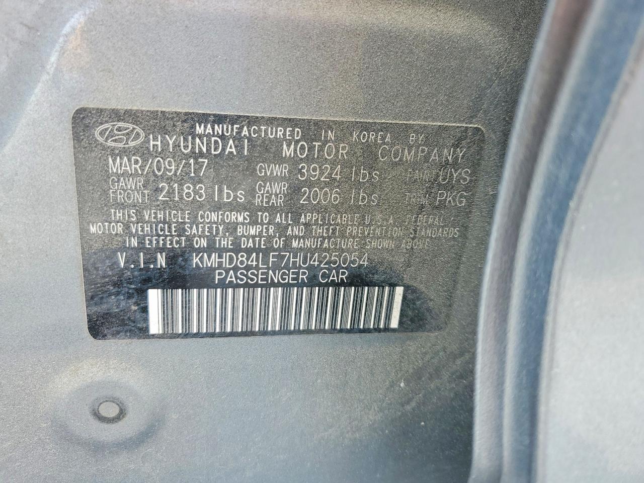 Hyundai ELANTRA Se