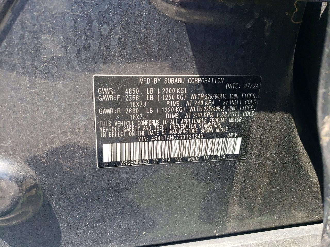 Subaru Outback Limited