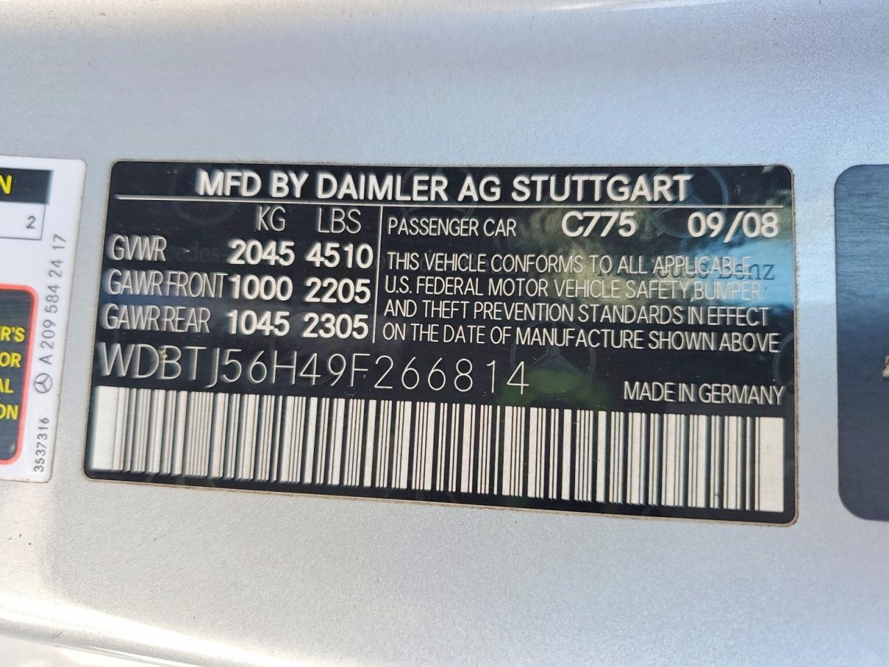 Mercedes-Benz Clk-class 350