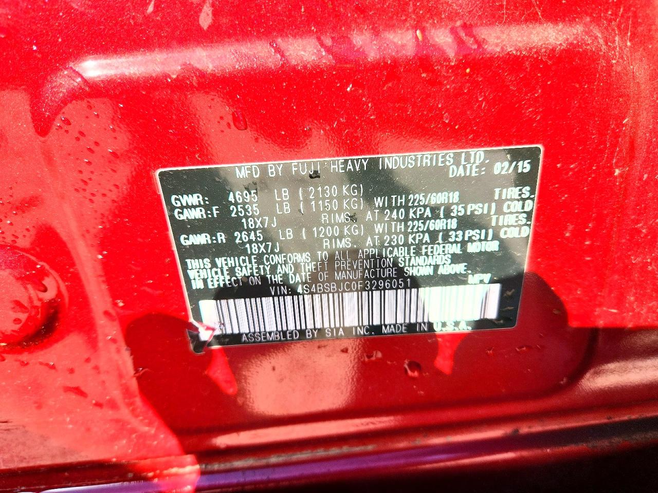 Subaru Legacy 2.5i Limited