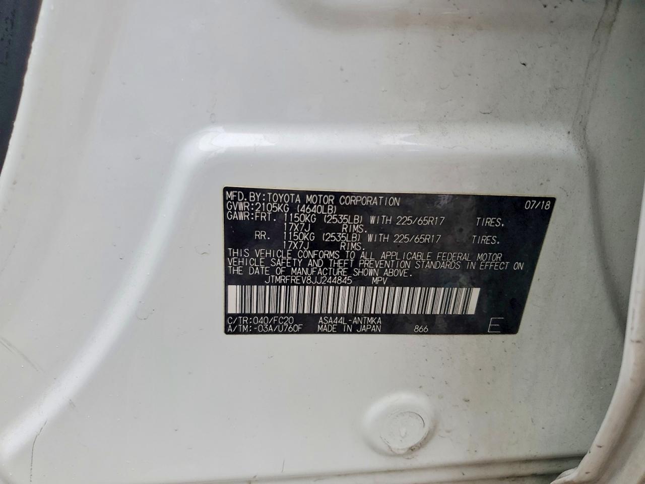 Toyota RAV4 Xle