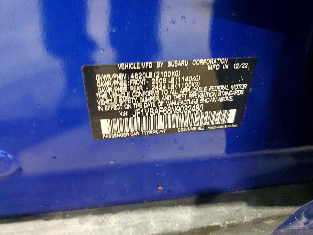 Subaru WRX Premium