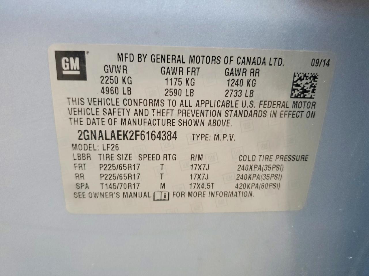 Chevrolet Equinox Ls