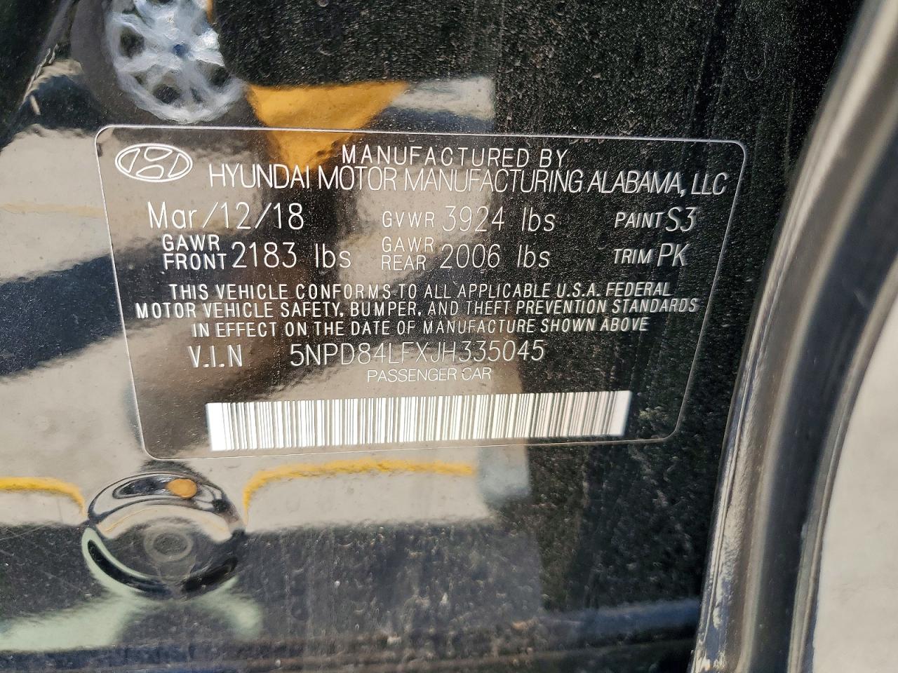 Hyundai ELANTRA Sel