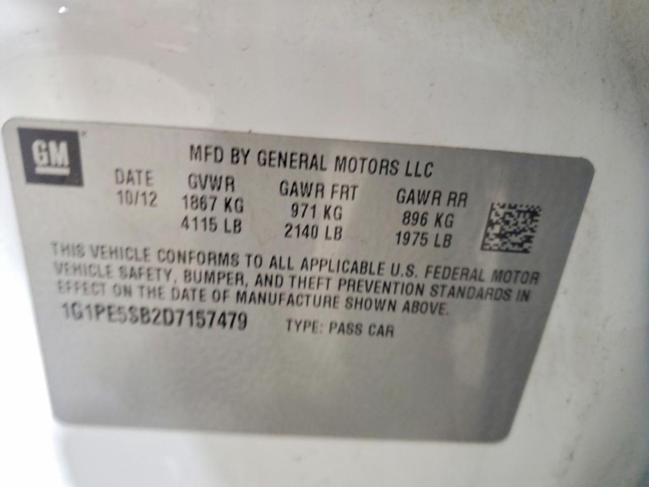 Chevrolet Cruze Lt