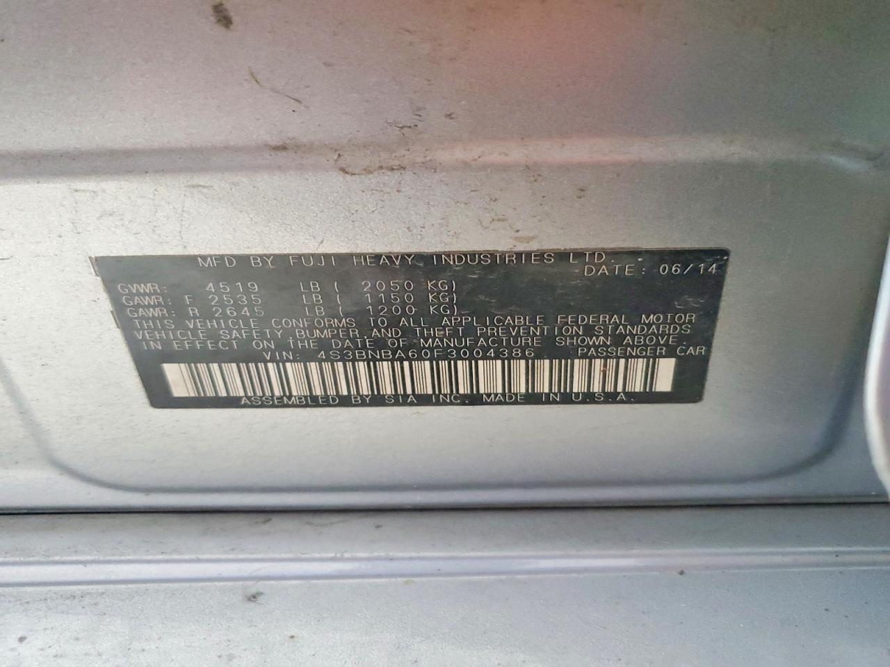 Subaru Legacy 2.5i