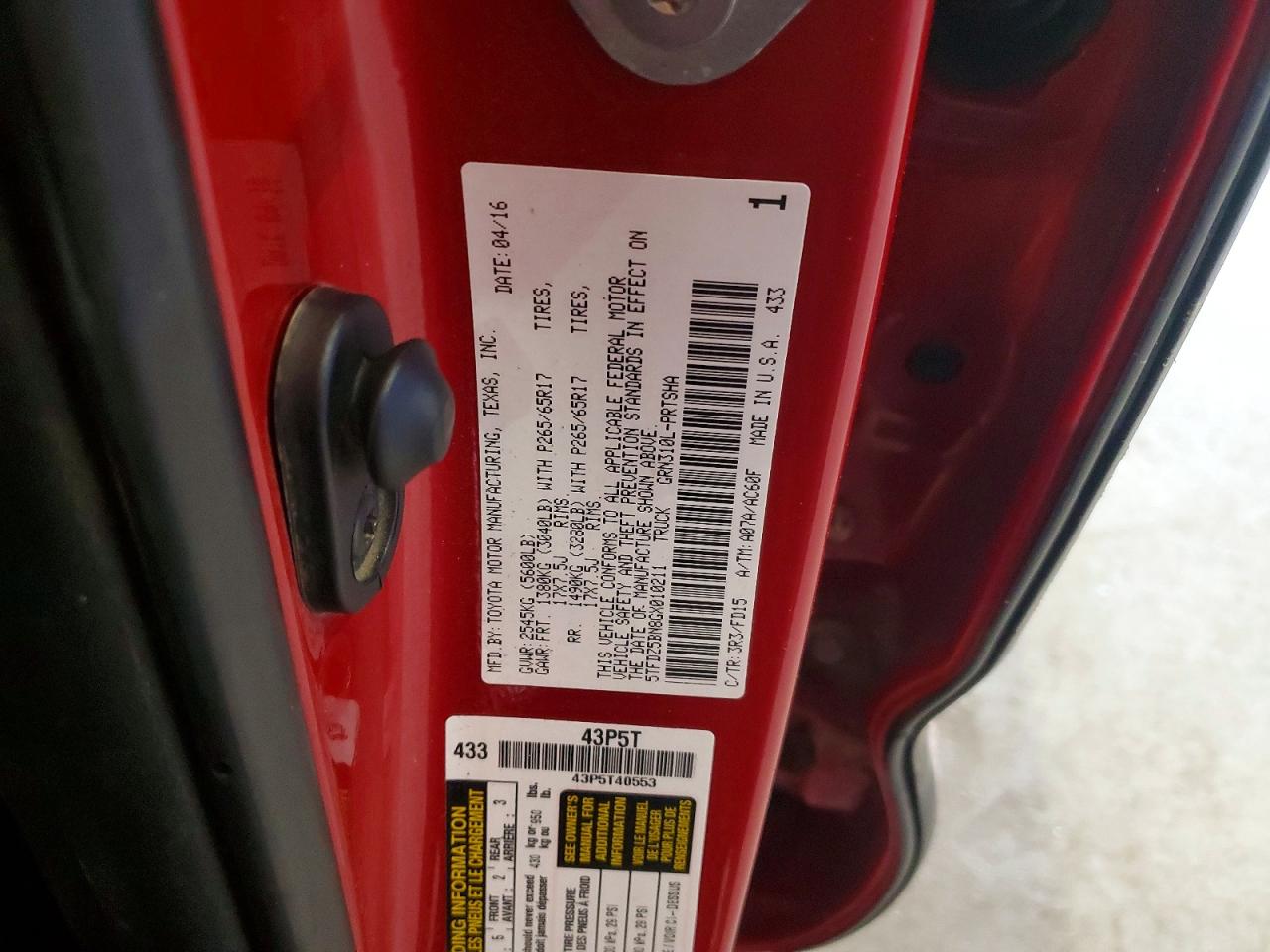 Toyota Tacoma Trd Sport