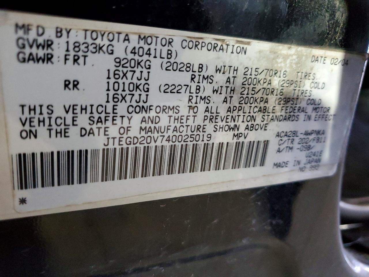 Toyota RAV4 Base