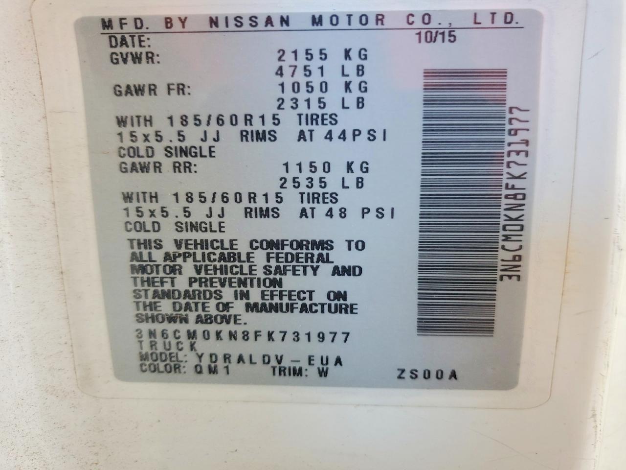 Nissan Nv