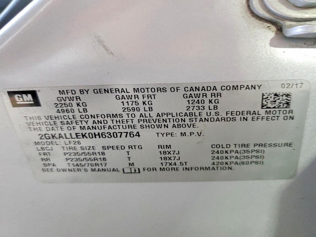 GMC Terrain Sl