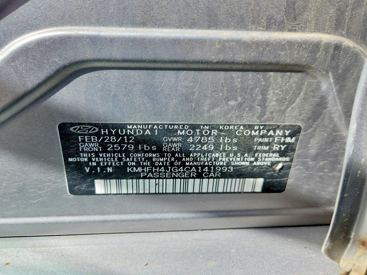 Hyundai Azera Base Base