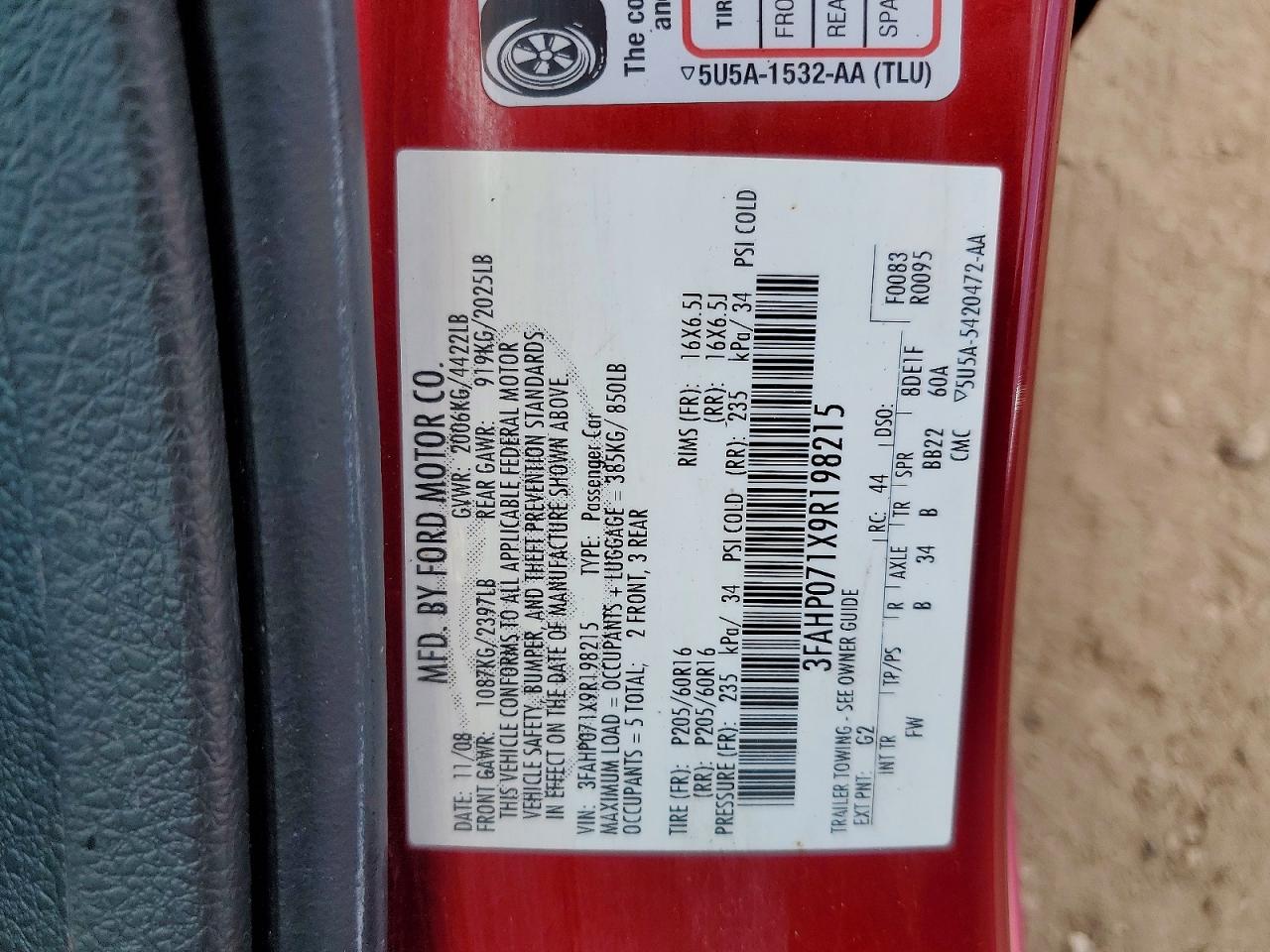 Ford Fusion Se