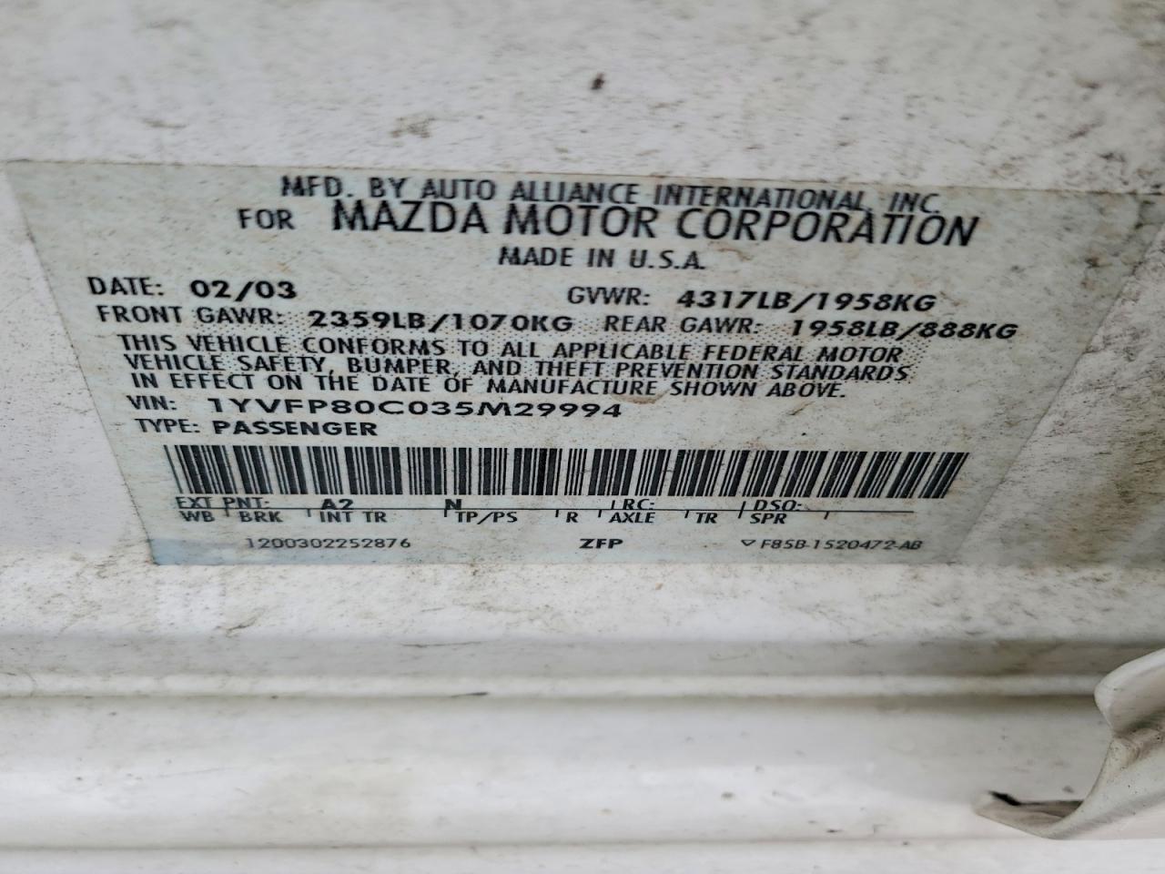 Mazda 6 I