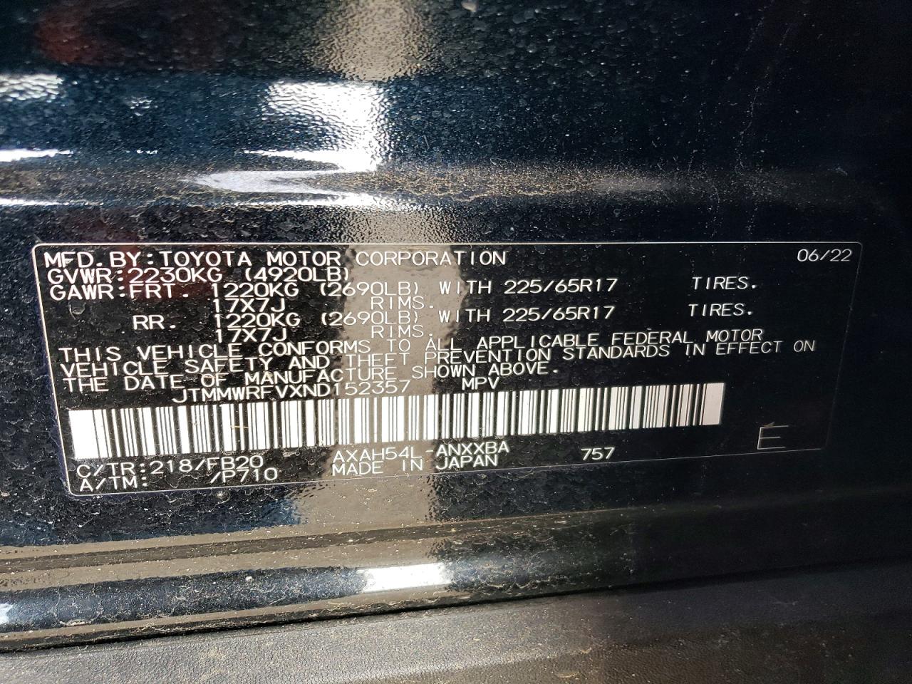 Toyota RAV4 Le