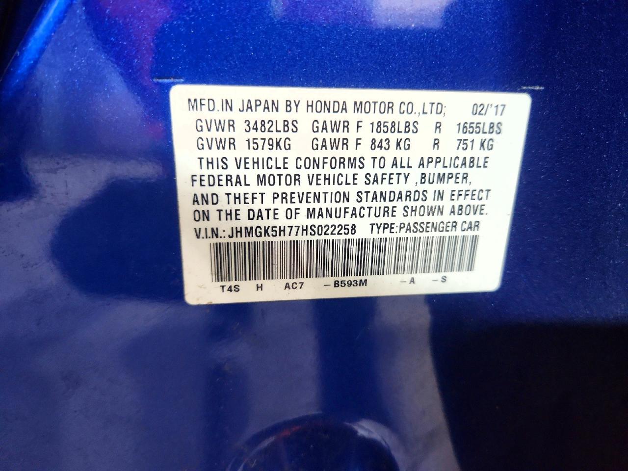 Honda Fit Ex