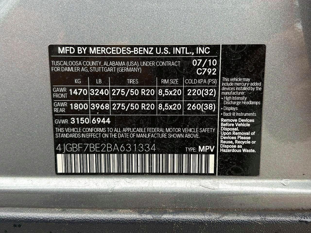 Mercedes-Benz G-Class 450 4matic