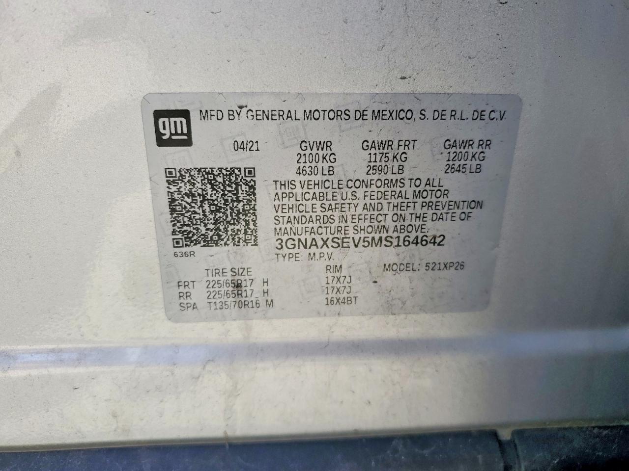 Chevrolet Equinox Ls