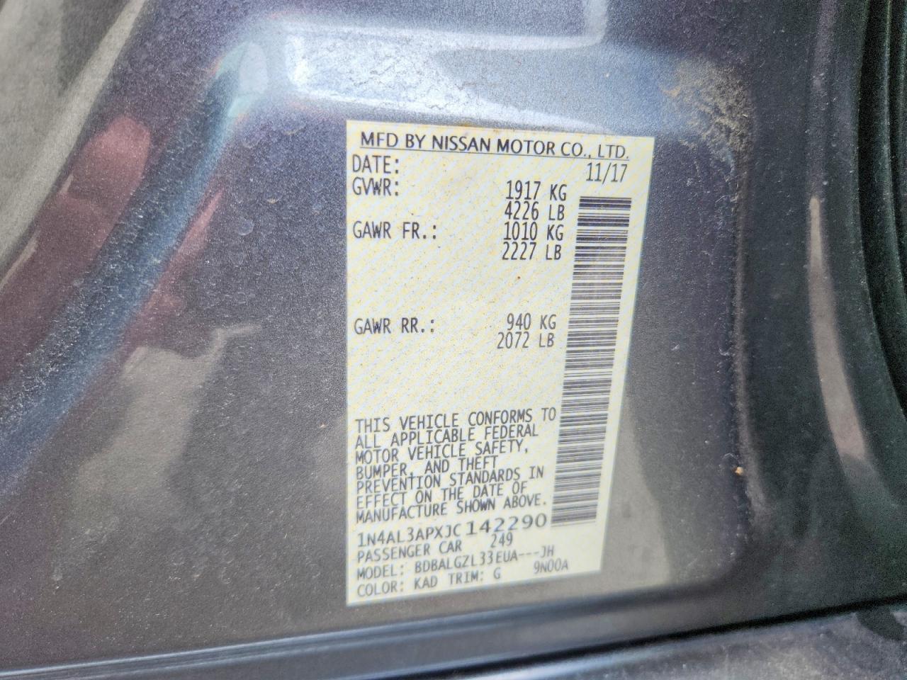 Nissan Altima 2.5 S