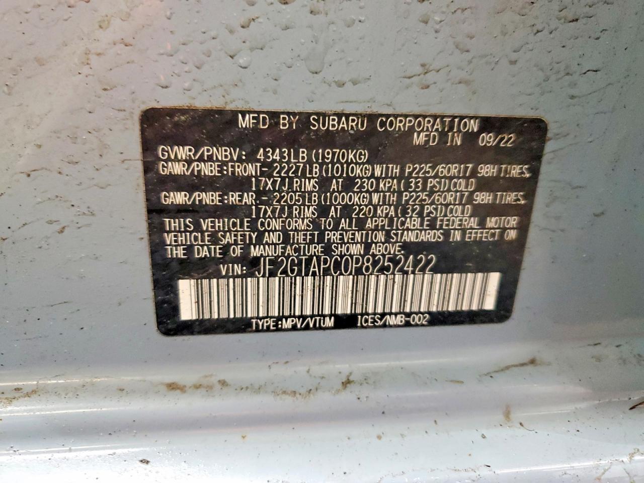 Subaru Crosstrek Premium