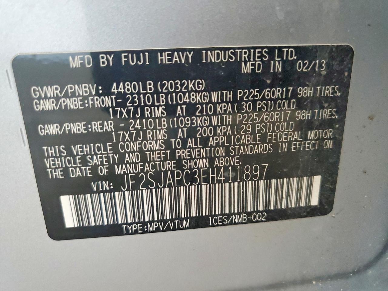 Subaru Forester 2.5i Touring