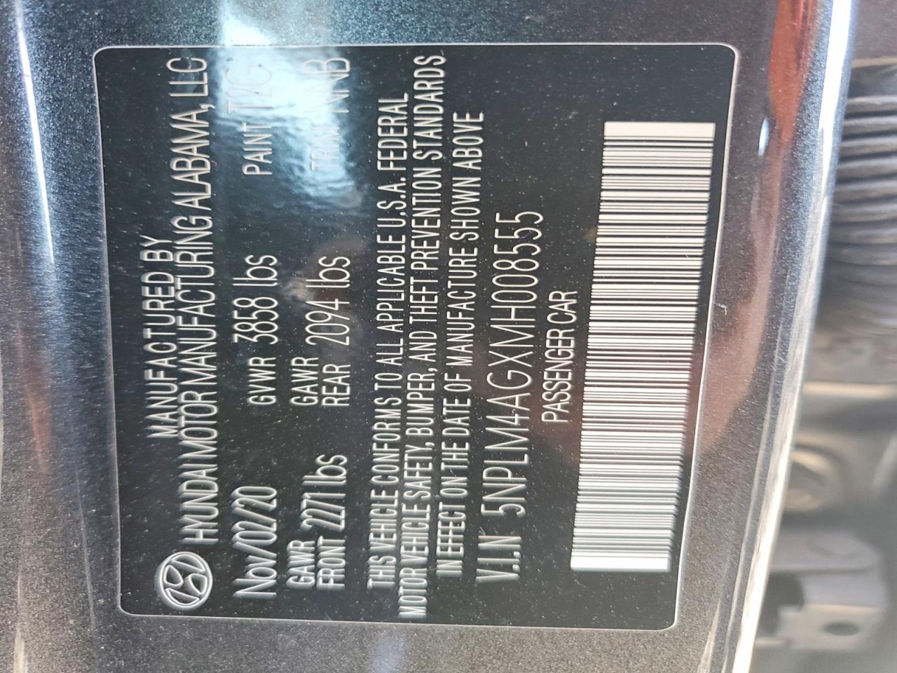 Hyundai ELANTRA Sel