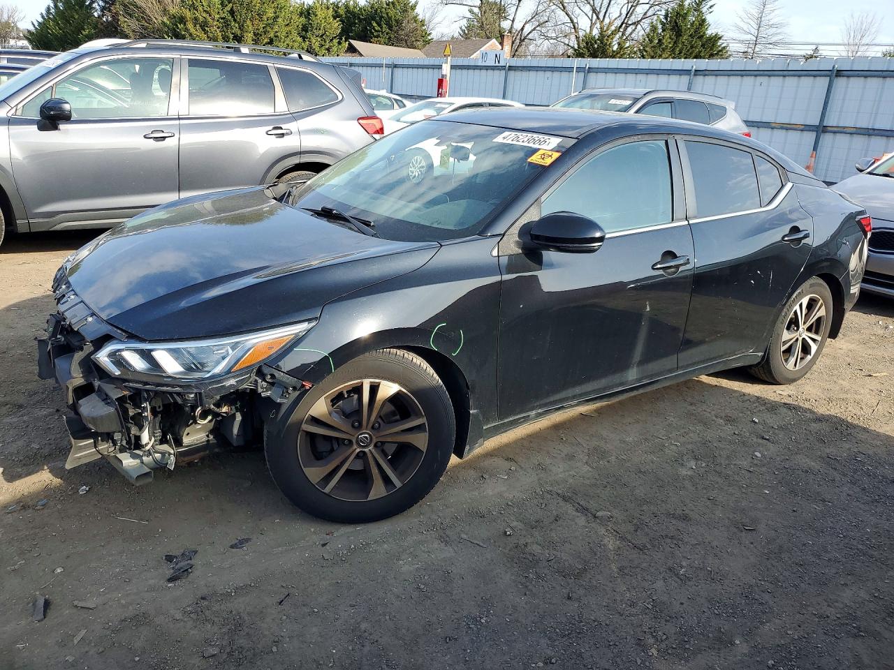 Salvage Nissan Sentra Image