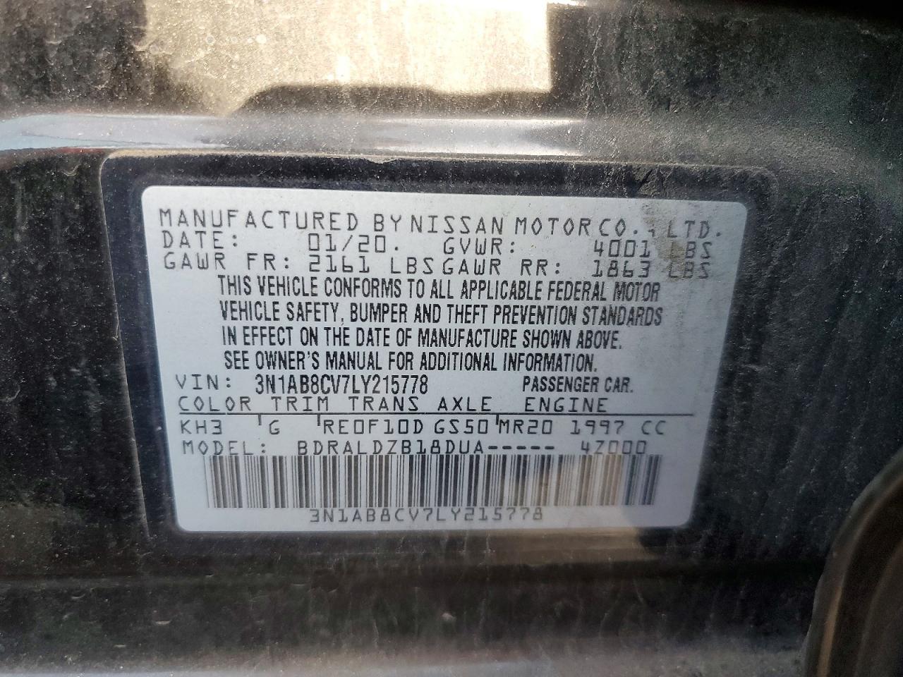 Nissan Sentra Sv