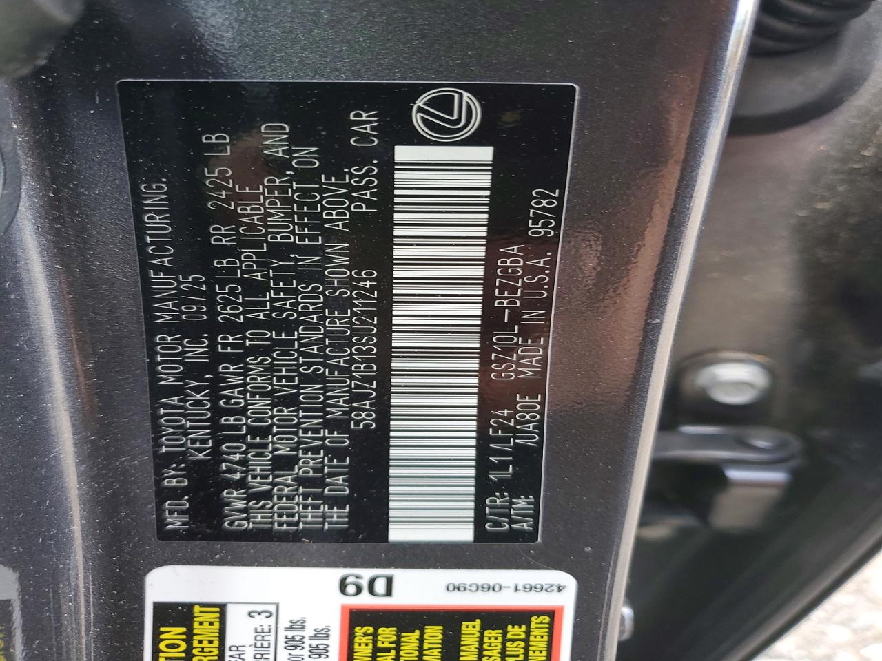 Lexus Es 350 F Sport Handling