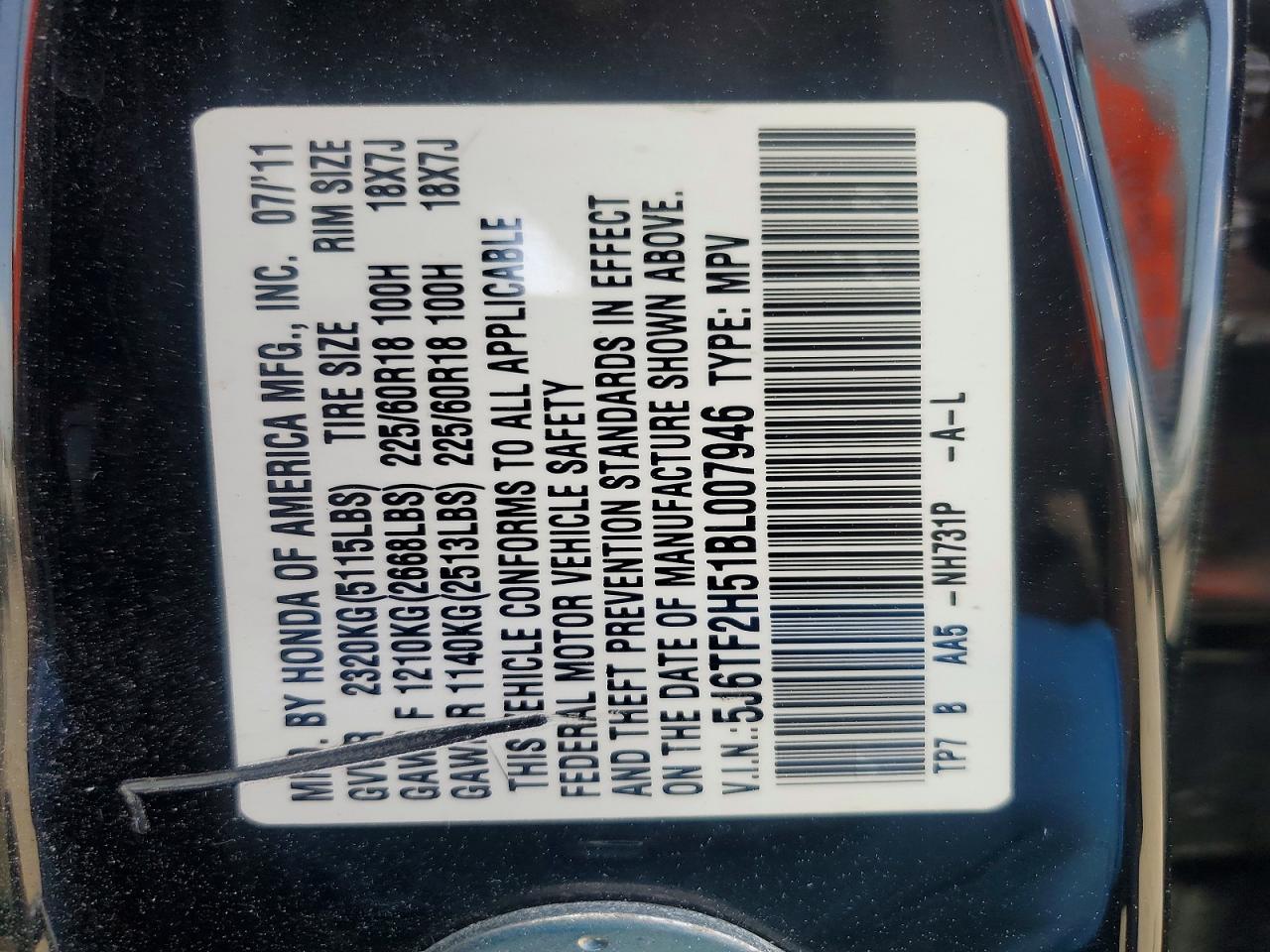 Honda Accord Exl
