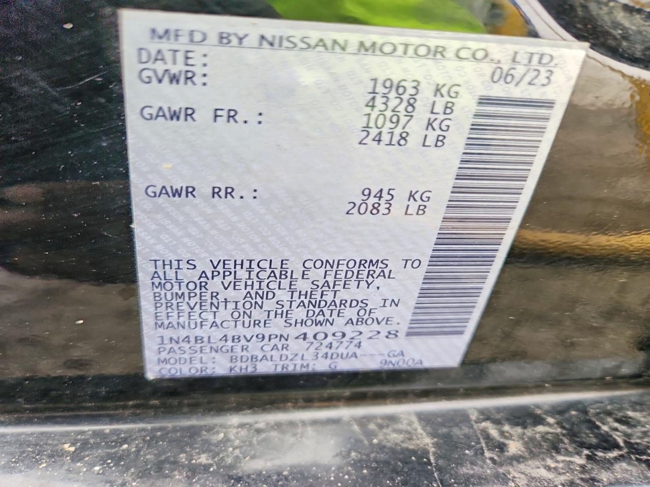 Nissan Altima 2.5 S