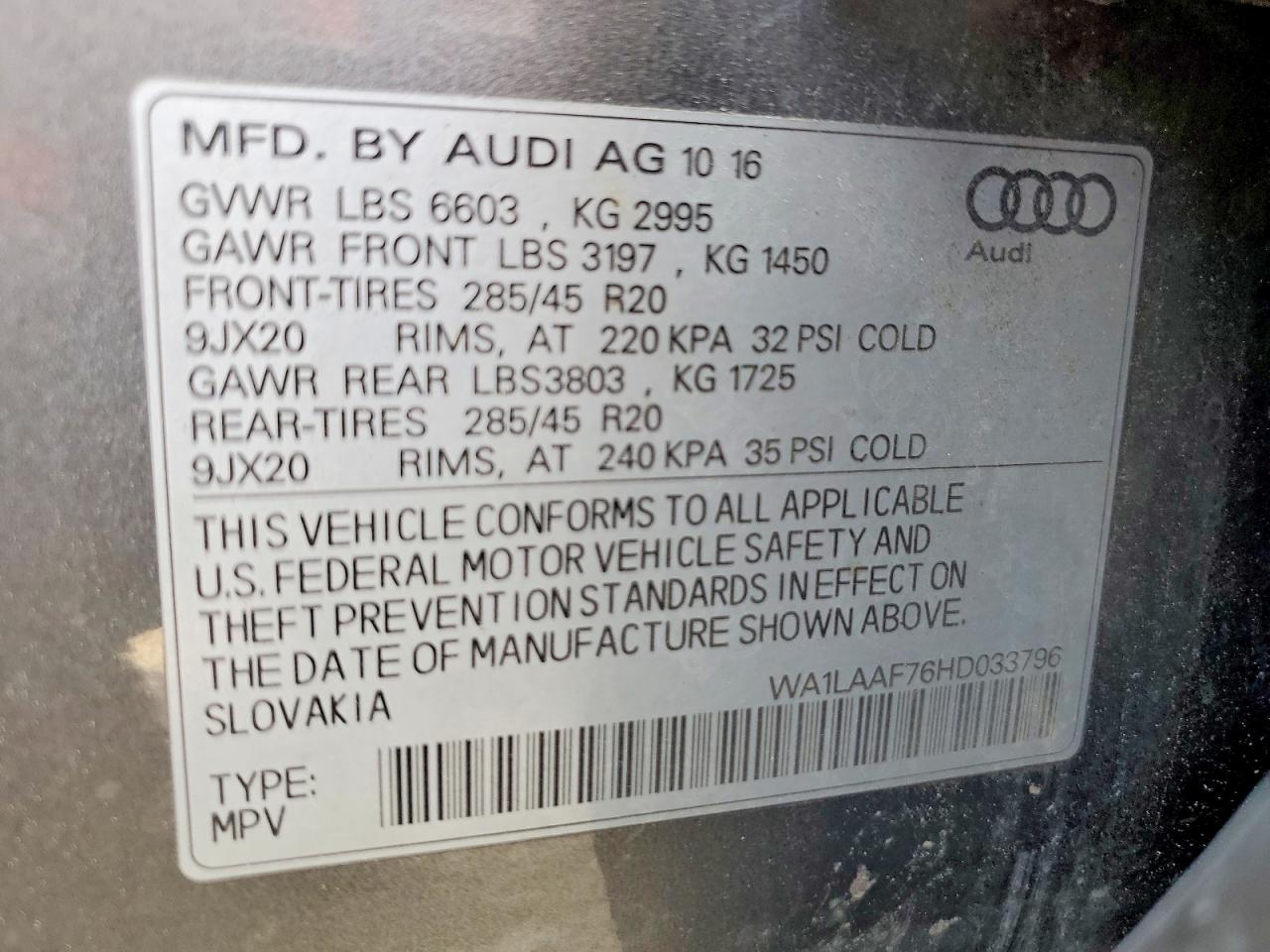 Audi Q7 Premium Plus