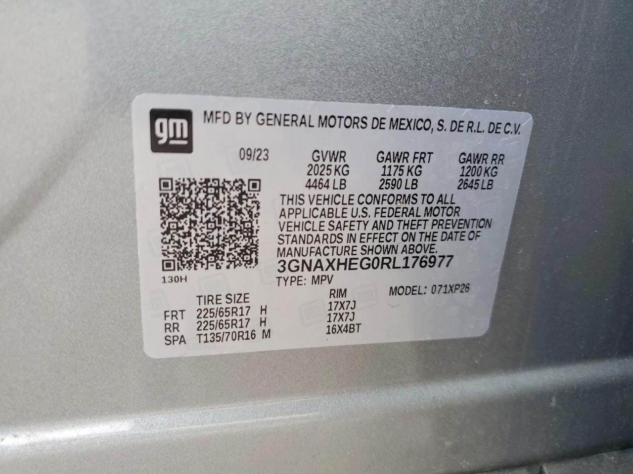 Chevrolet Equinox Ls