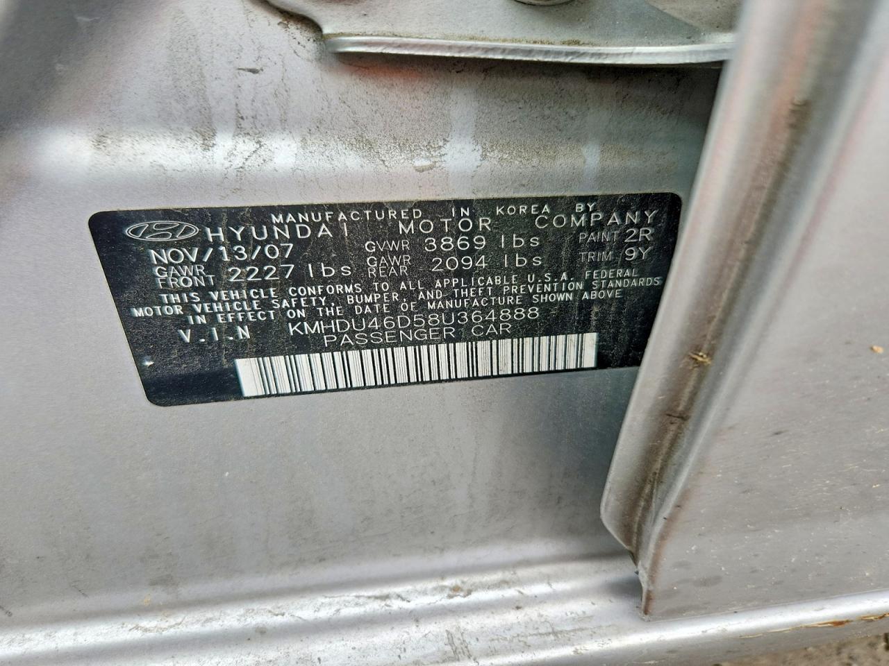 Hyundai ELANTRA Gls