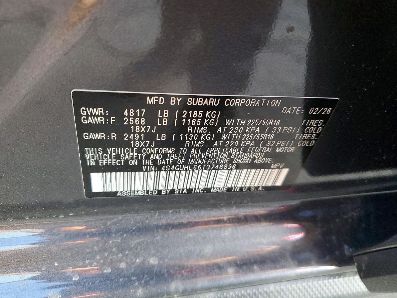 Subaru Crosstrek Limited