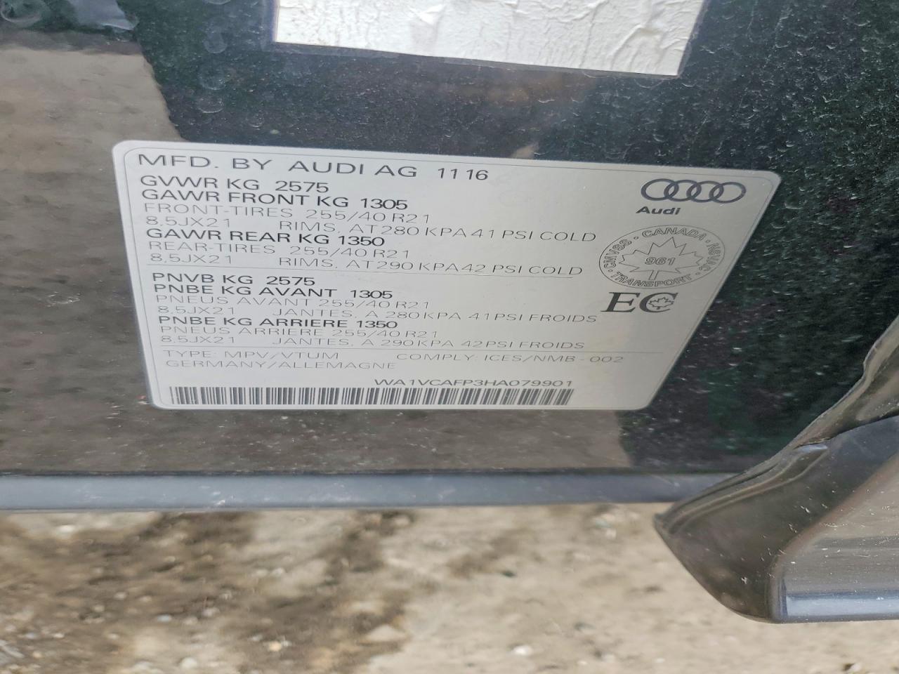 Audi Sq Prestige