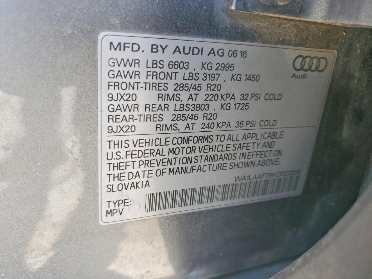 Audi Q7 Premium Plus