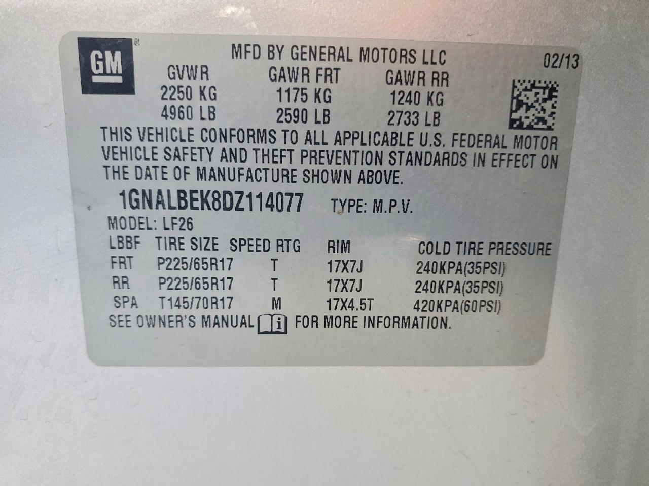 Chevrolet Equinox Ls