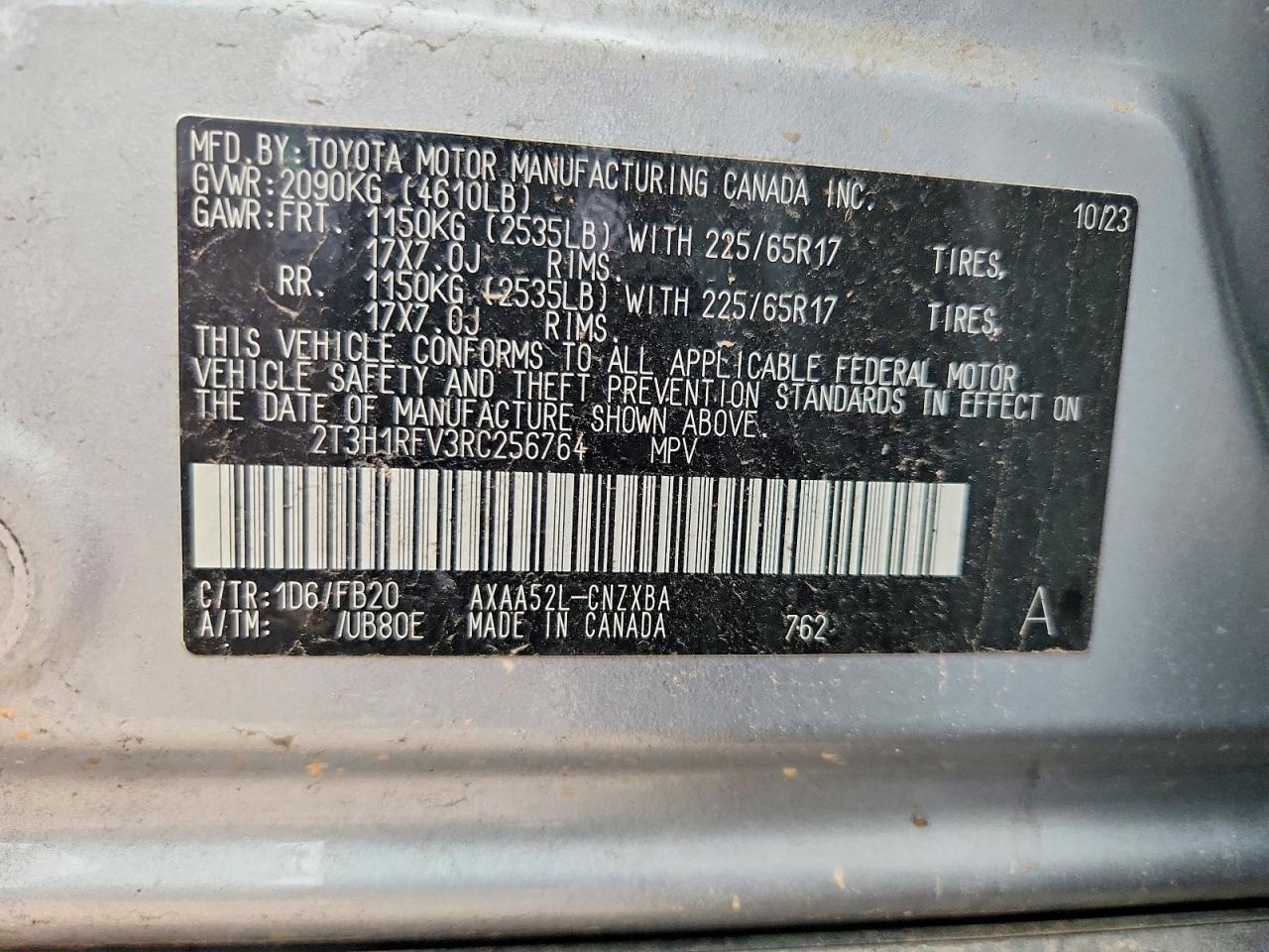 Toyota RAV4 Le