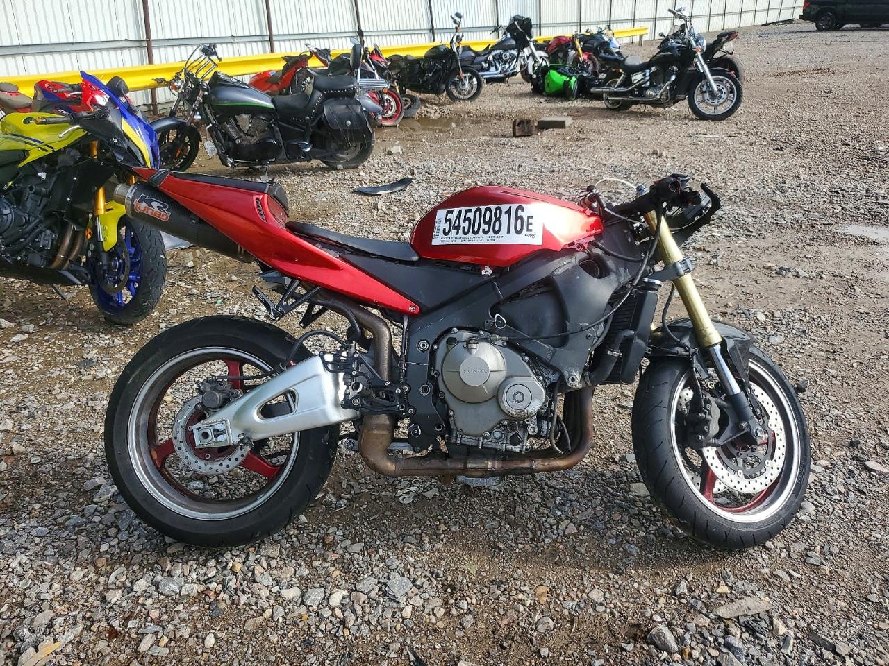Salvage Honda Cbr Cycle Image