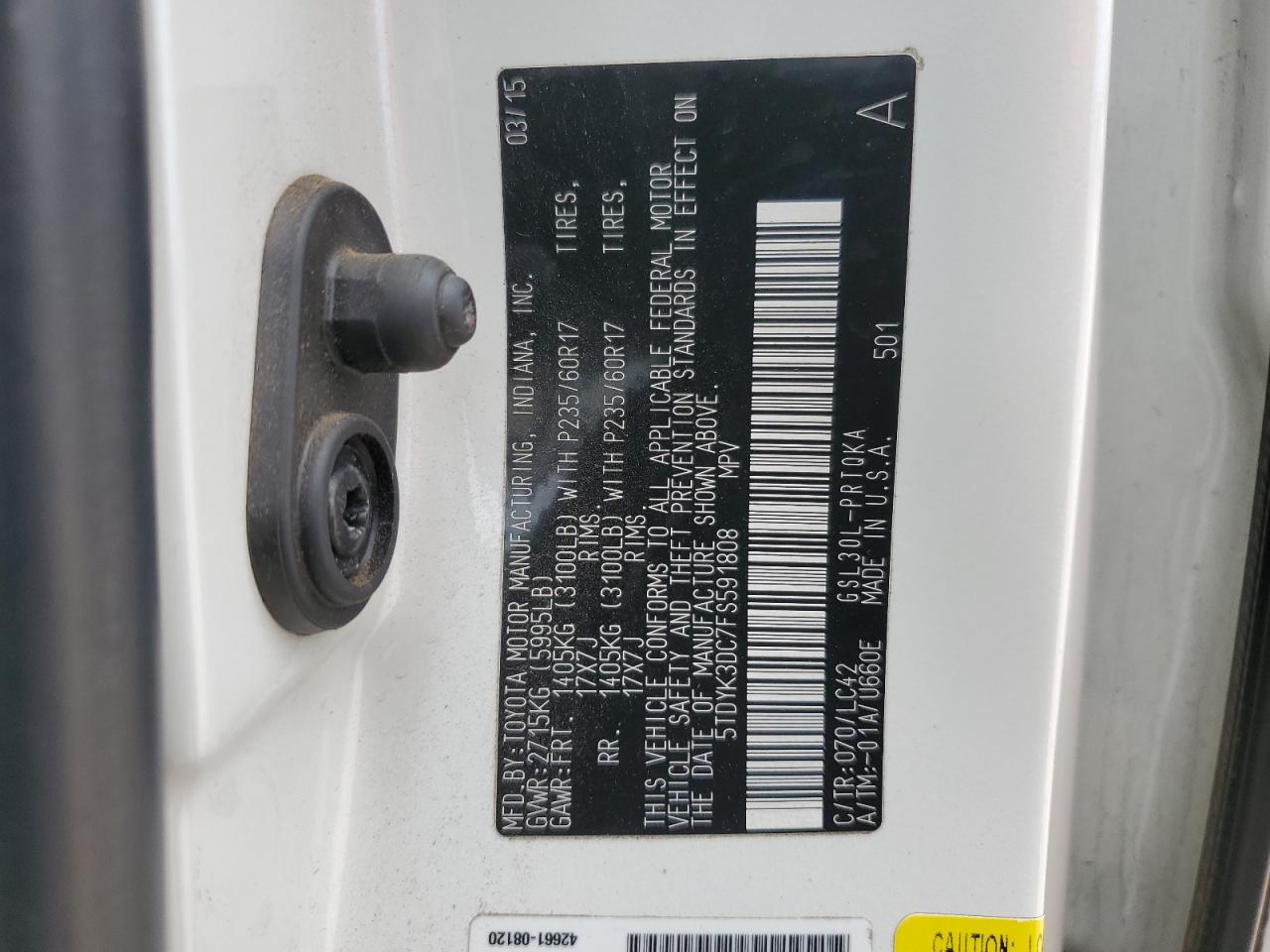 Toyota Sienna Xle 8-passenger