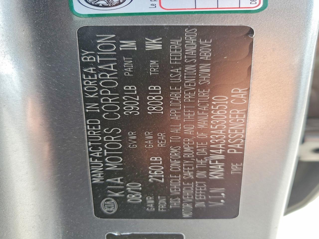 Kia Forte Sx