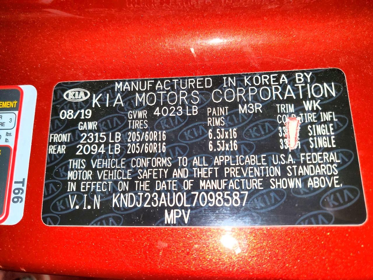 Kia Soul Lx