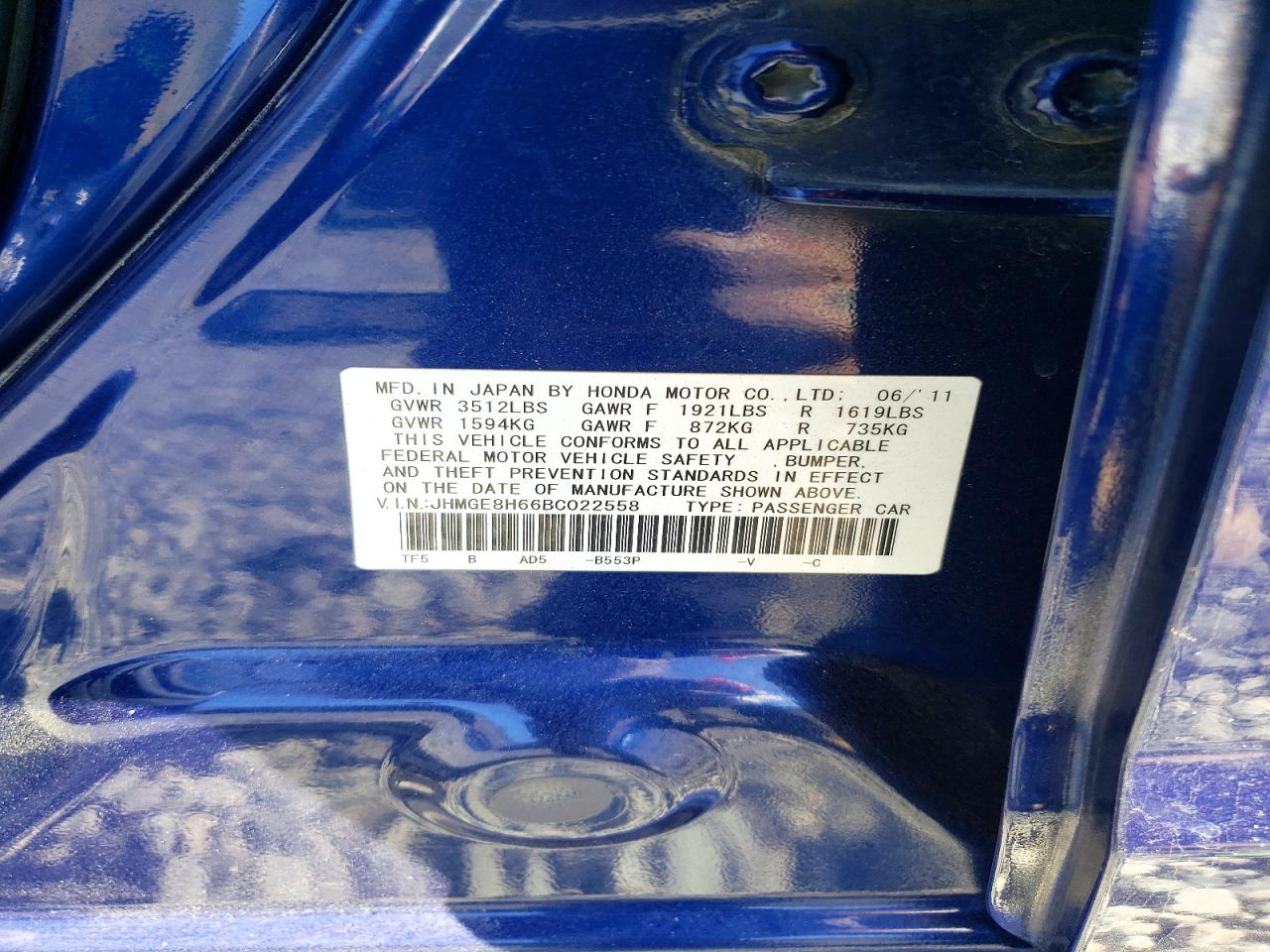Honda Fit Sport