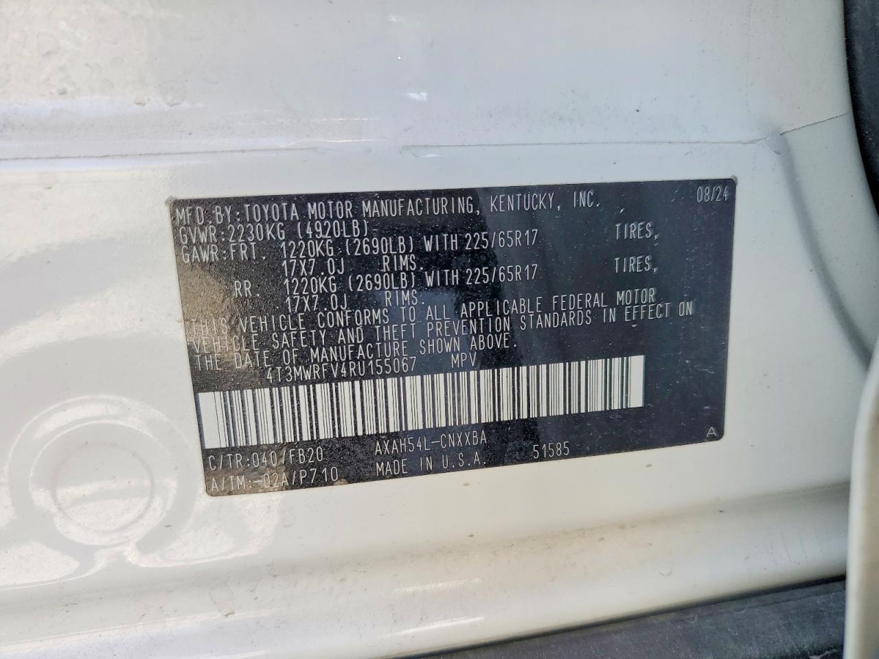 Toyota RAV4 Le