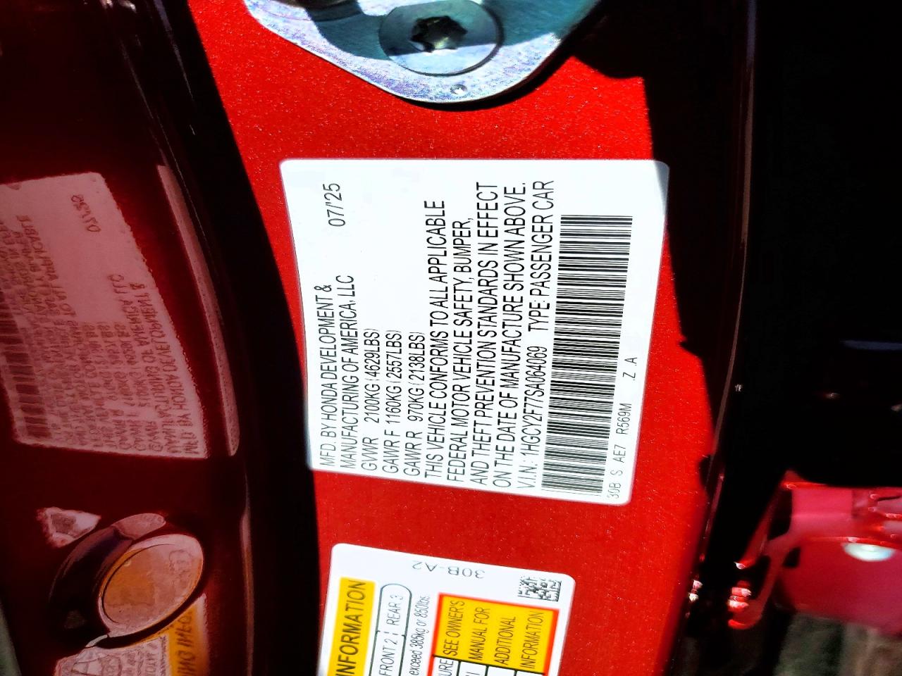 Honda Accord Hybrid Sport-l