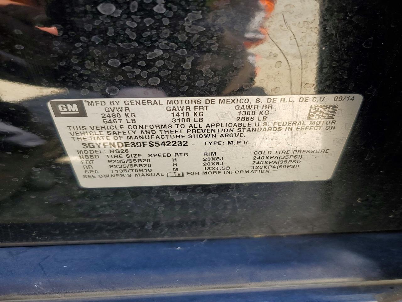 Cadillac SRX