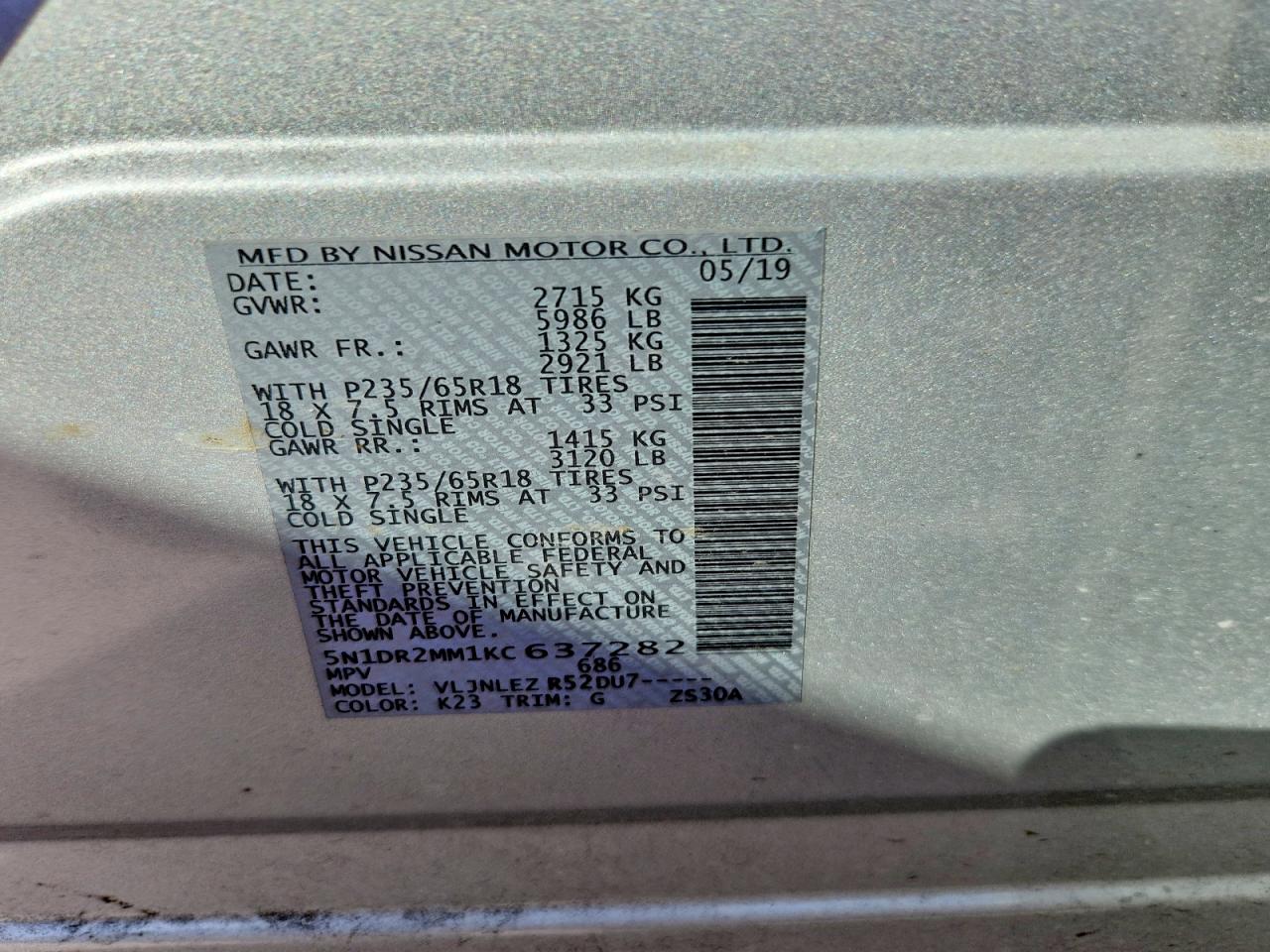Nissan Pathfinder Sv