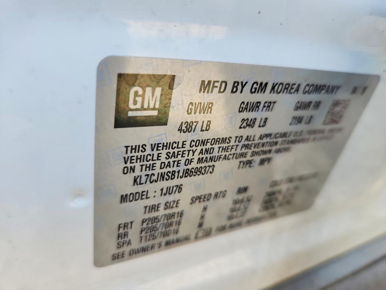 Chevrolet Trax Ls