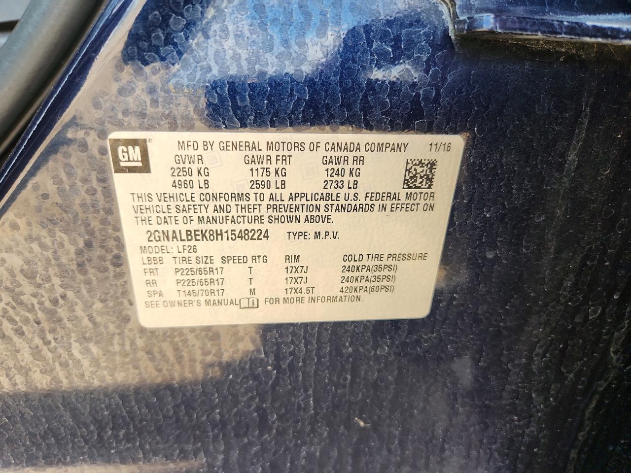 Chevrolet Equinox Ls